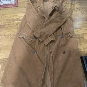 Brown corduroy jacket